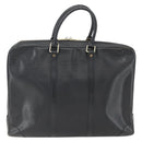 LOUIS VUITTON Epi Porte Documents Voyage Business Bag Black M40321 Auth 162287-2