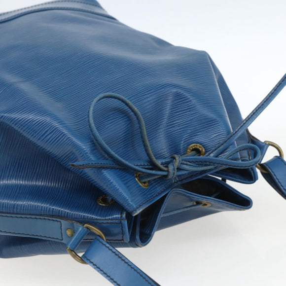 LOUIS VUITTON Epi Noe Shoulder Bag Toledo Blue M44005 LV Auth 162294