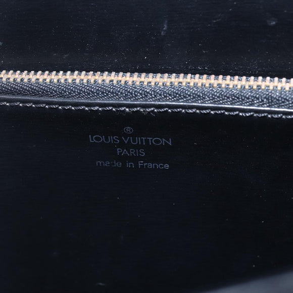 LOUIS VUITTON Epi Malesherbes Hand Bag Black M52372 LV Auth 162295