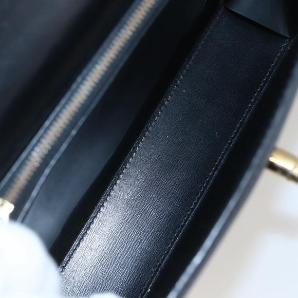 LOUIS VUITTON Epi Malesherbes Hand Bag Black M52372 LV Auth 162295
