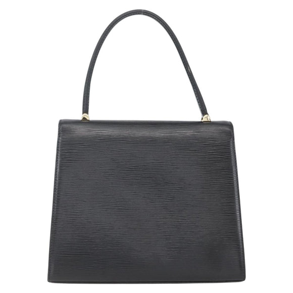 LOUIS VUITTON Epi Malesherbes Hand Bag Black M52372 LV Auth 162295