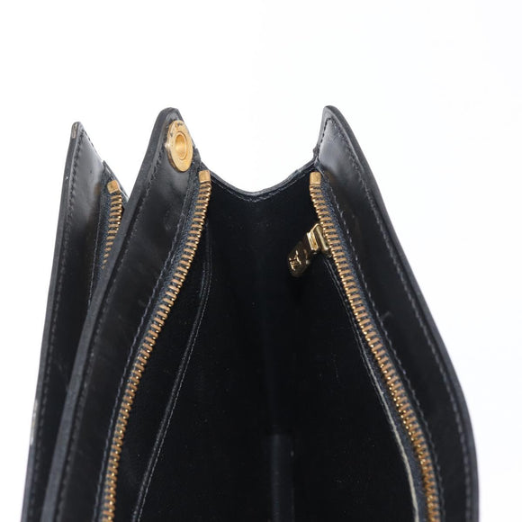 LOUIS VUITTON Epi Angian Shoulder Bag 2way Black M52112 LV Auth 162296