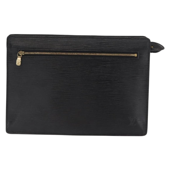 LOUIS VUITTON Epi Angian Shoulder Bag 2way Black M52112 LV Auth 162296