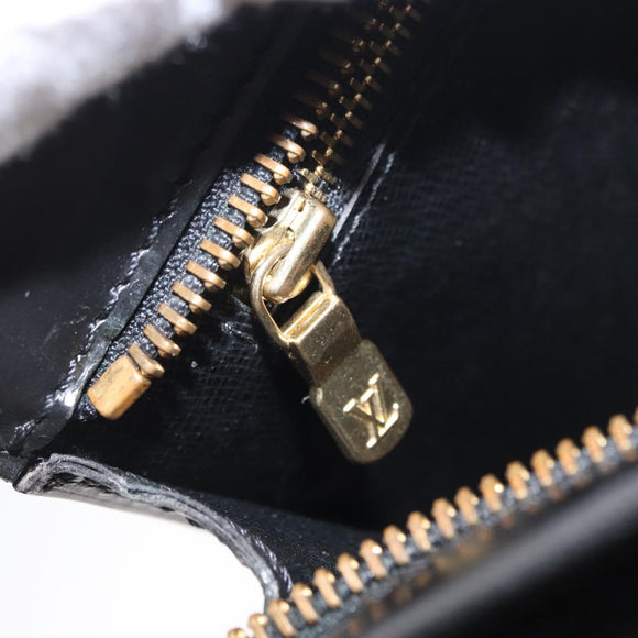 LOUIS VUITTON Epi Angian Shoulder Bag 2way Black M52112 LV Auth 162296