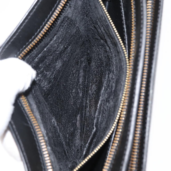 LOUIS VUITTON Epi Angian Shoulder Bag 2way Black M52112 LV Auth 162296