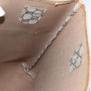 GUCCI GG Plus Supreme Web Sherry Line Tote Bag PVC Beige Gold Auth 162304-19