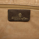 GUCCI GG Supreme Web Sherry Line Hand Bag PVC Beige Gold 010 378 Auth 162305-17