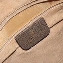 GUCCI GG Supreme Web Sherry Line Hand Bag PVC Beige 378 002 4466 Auth 162306-19