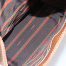 LOEWE Velazquez Hand Bag Leather Brown Gold Auth 162319-11