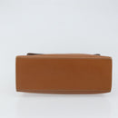 LOEWE Velazquez Handtasche Leder Braun Gold Auth 162319-5