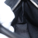 Salvatore Ferragamo Hand Bag Nylon Black Silver Auth 162323-18