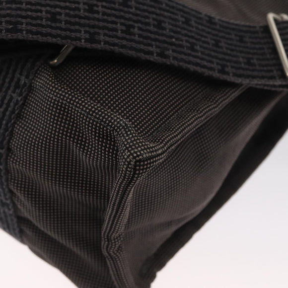 HERMES Her Line A Dos MM Backpack Canvas Gray Silver Auth 162331