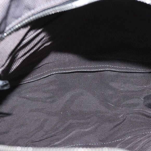 HERMES Her Line A Dos MM Backpack Canvas Gray Silver Auth 162331