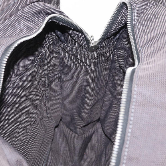 HERMES Her Line A Dos MM Backpack Canvas Gray Silver Auth 162331