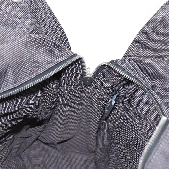 HERMES Her Line A Dos MM Backpack Canvas Gray Silver Auth 162331