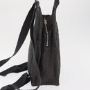 HERMES Her Line A Dos MM Backpack Canvas Gray Silver Auth 162331-5