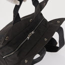 HERMES Her Line A Dos MM Backpack Canvas Gray Silver Auth 162331-6