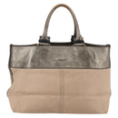 Chloe Tote Bag PVC Leather Gold Auth 162332-2