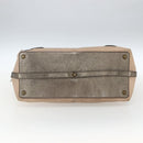 Chloe Tote Bag PVC Leather Gold Auth 162332-5