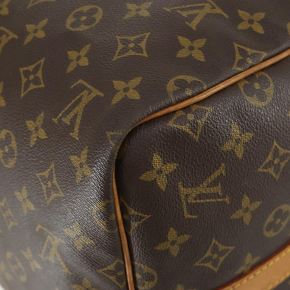 LOUIS VUITTON Monogram Keepall Bandouliere 55 Boston Bag M41414 LV Auth 162347