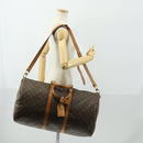 LOUIS VUITTON Monogram Keepall Bandouliere 55 Boston Bag M41414 LV Auth 162347-24