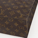 LOUIS VUITTON Monogram Sac Plat Hand Bag M51140 LV Auth 162353-10