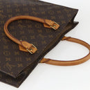 LOUIS VUITTON Monogram Sac Plat Hand Bag M51140 LV Auth 162353-6