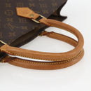 LOUIS VUITTON Monogram Sac Plat Hand Bag M51140 LV Auth 162353-7
