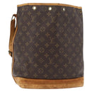 LOUIS VUITTON Monogram Noe Umhängetasche M42224 LV Auth 162355-1