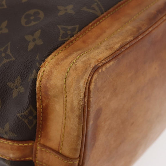 LOUIS VUITTON Monogram Noe Umhängetasche M42224 LV Auth 162355