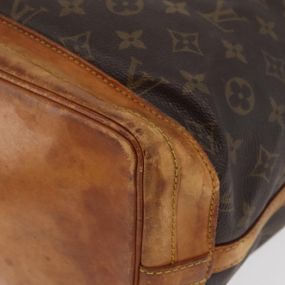 LOUIS VUITTON Monogram Noe Umhängetasche M42224 LV Auth 162355