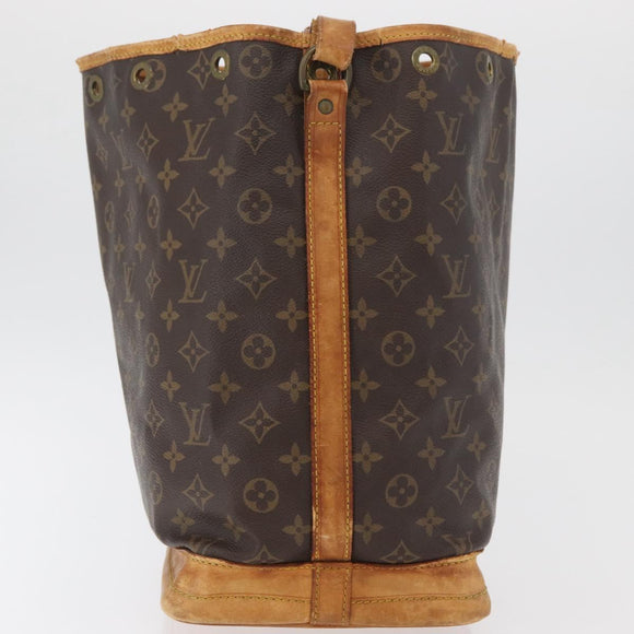 LOUIS VUITTON Monogram Noe Umhängetasche M42224 LV Auth 162355