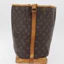 LOUIS VUITTON Monogram Noe Umhängetasche M42224 LV Auth 162355-6