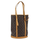 LOUIS VUITTON Monogram Bucket GM Shoulder Bag M42236 LV Auth 162356-1