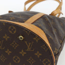 LOUIS VUITTON Monogram Bucket GM Shoulder Bag M42236 LV Auth 162356-9