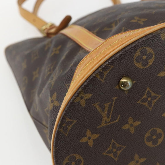 LOUIS VUITTON Monogram Bucket GM Shoulder Bag M42236 LV Auth 162356