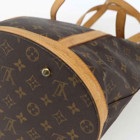 LOUIS VUITTON Monogram Bucket GM Shoulder Bag M42236 LV Auth 162356