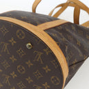 LOUIS VUITTON Monogram Bucket GM Shoulder Bag M42236 LV Auth 162356-15