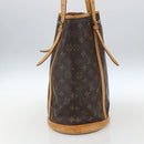 LOUIS VUITTON Monogram Bucket GM Shoulder Bag M42236 LV Auth 162356-3