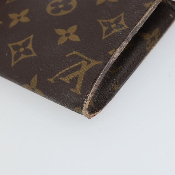 LOUIS VUITTON Monogram Bucket GM Accessory Pouch LV Auth 162357