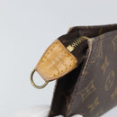 LOUIS VUITTON Monogram Bucket GM Accessory Pouch LV Auth 162357-12