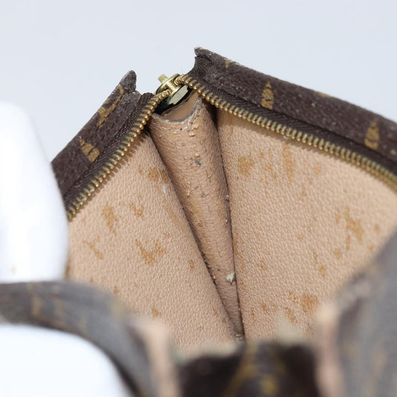 LOUIS VUITTON Monogram Bucket GM Accessory Pouch LV Auth 162357