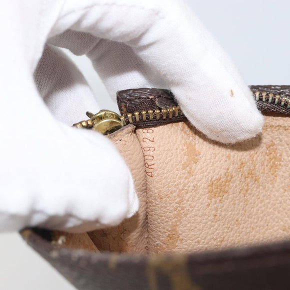 LOUIS VUITTON Monogram Bucket GM Accessory Pouch LV Auth 162357