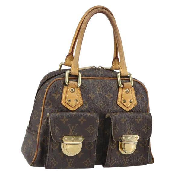 LOUIS VUITTON Monogram Manhattan PM Hand Bag M40026 LV Auth 162359