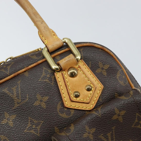 LOUIS VUITTON Monogram Manhattan PM Hand Bag M40026 LV Auth 162359