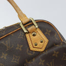 LOUIS VUITTON Monogram Manhattan PM Handtasche M40026 LV Auth 162359-10