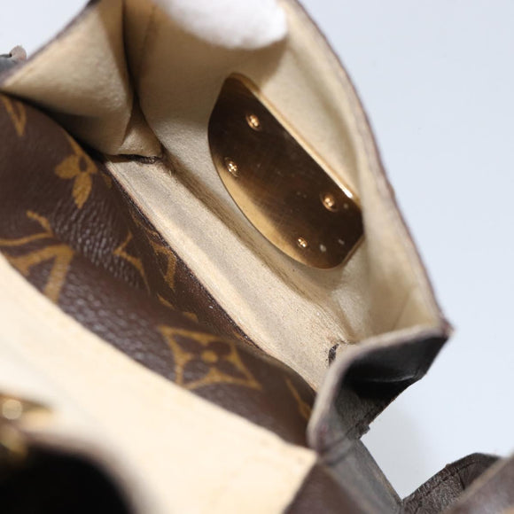 LOUIS VUITTON Monogram Manhattan PM Handtasche M40026 LV Auth 162359
