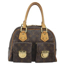 LOUIS VUITTON Monogram Manhattan PM Handtasche M40026 LV Auth 162359-13