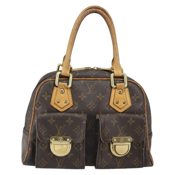 LOUIS VUITTON Monogram Manhattan PM Handtasche M40026 LV Auth 162359
