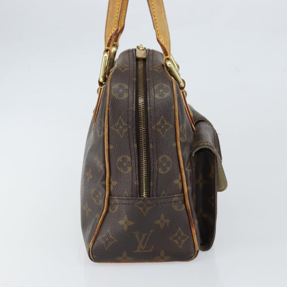 LOUIS VUITTON Monogram Manhattan PM Handtasche M40026 LV Auth 162359